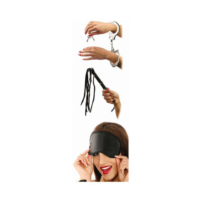 Fetish Fantasy Series 3-Piece Lover's Fantasy Series Kit Black