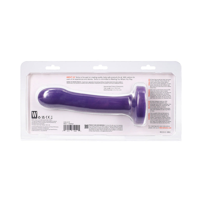 Tantus Buzz 1 Vibrating Dildo Amethyst