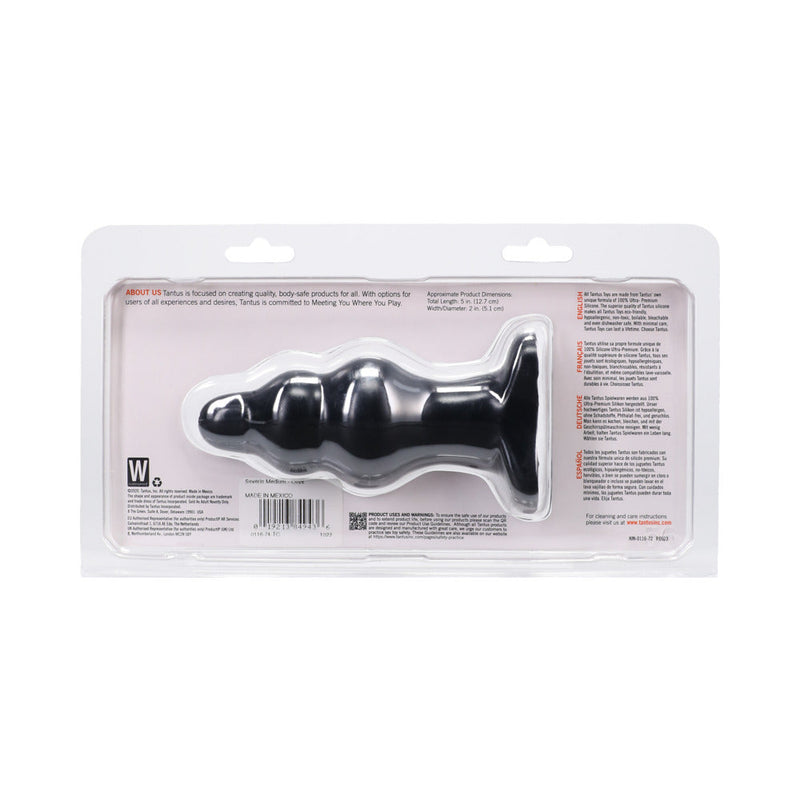 Tantus Severin Medium Plug Onyx