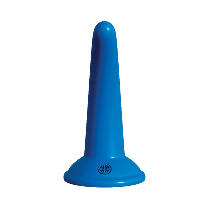 Fetish Fantasy Series Beginner's Strap-On For Him Set With 4.5 in. Dildo Blue/Black