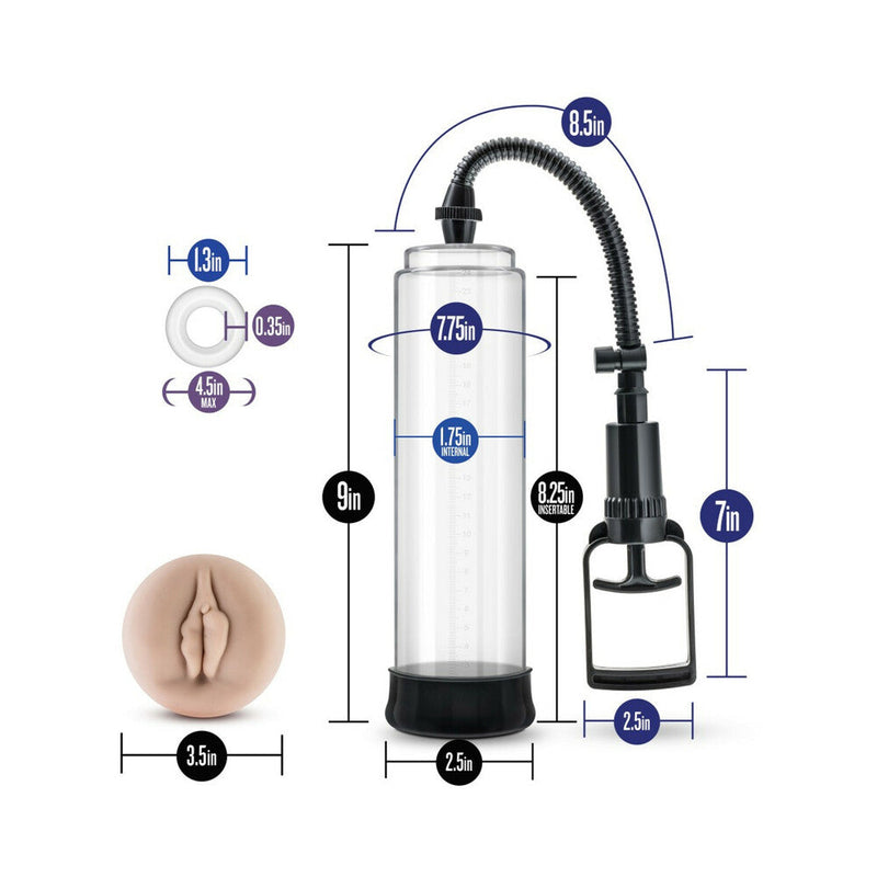 Performance VX5 Male Enhancement Pump System clear