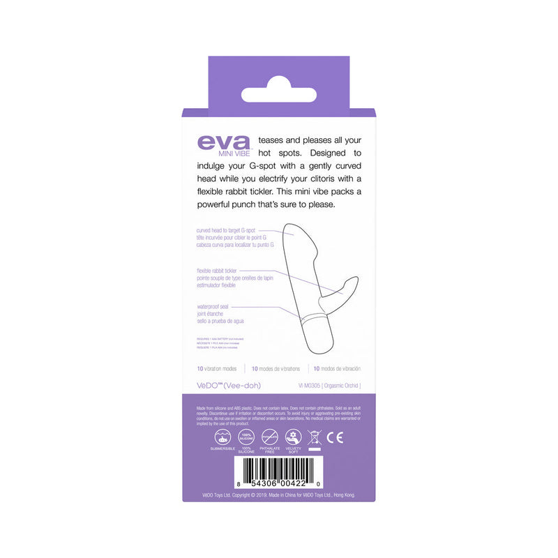 VeDO Eva Mini Vibe Orgasmic Orchid