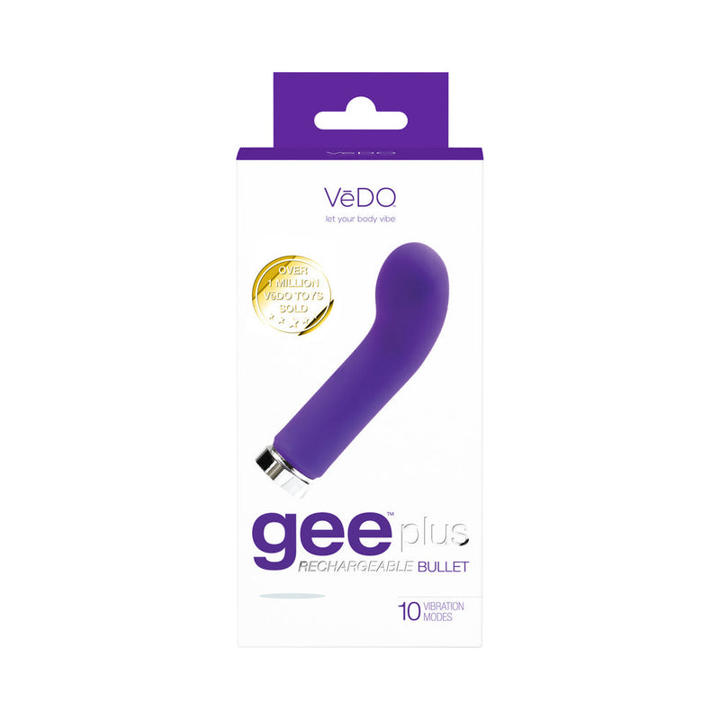 VeDO Geeplus Rechargeable Vibe - Into You Indigo