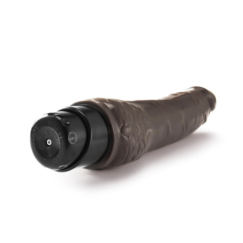 Dr. Skin Cock Vibe 7 Realistic 8.5 in. Vibrating Dildo Brown