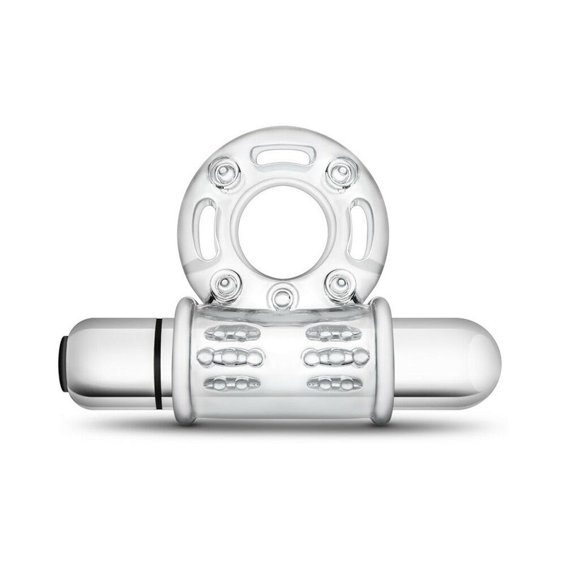 Stay Hard 10 Function Vibrating Bull Ring Clear