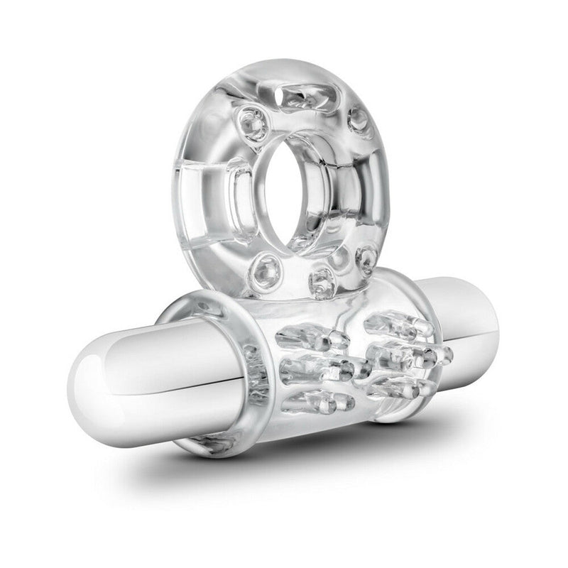 Stay Hard 10 Function Vibrating Bull Ring Clear