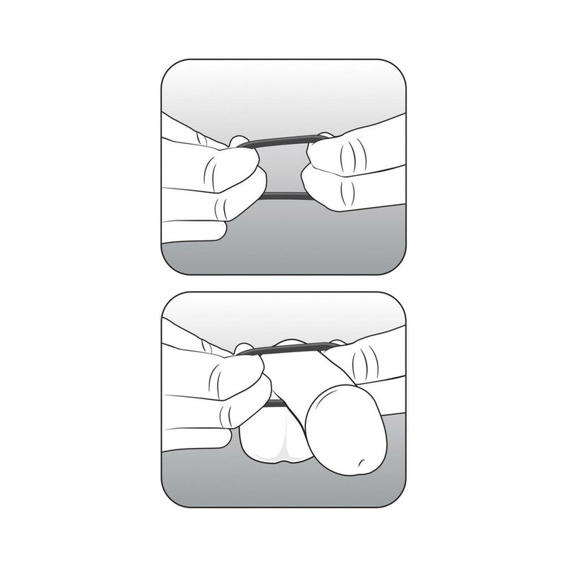 Performance VS4 Pure Premium Silicone Cockrings 3-Pack Set Indigo