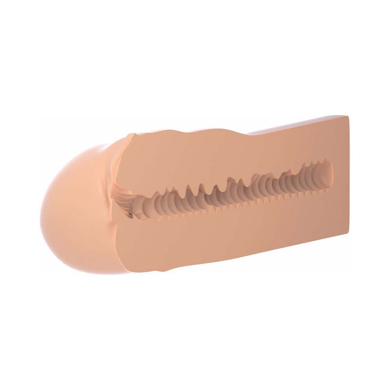 PDX Fuck Me Silly To Go Horny Fuckslut Vaginal Mega Stroker Beige