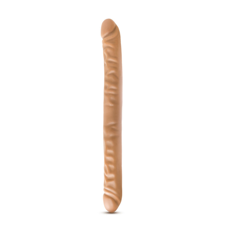 Dr. Skin 18 in. Double Dildo Tan