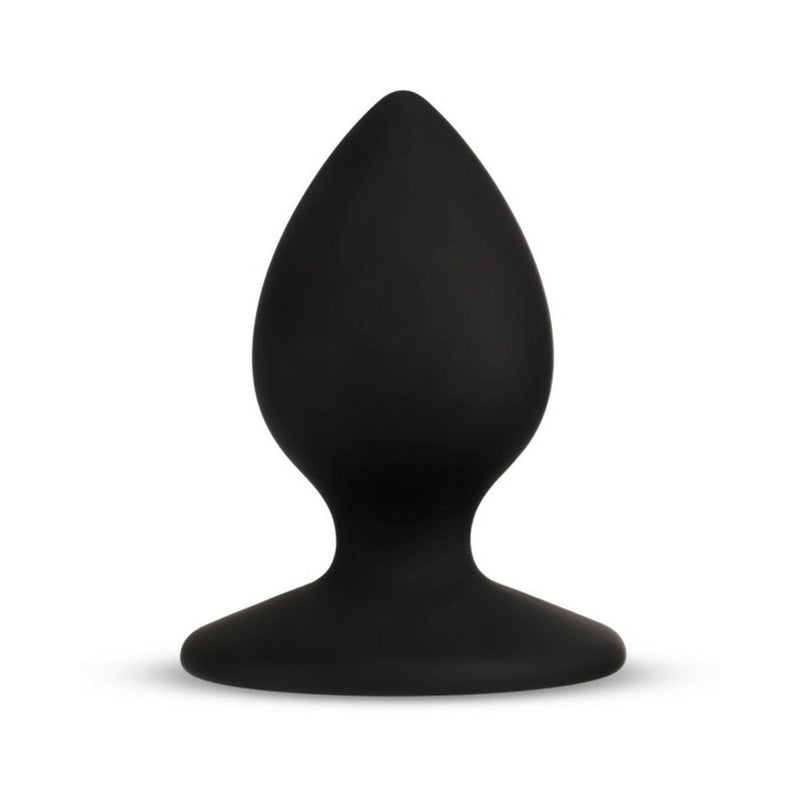 Temptasia 'Slut' Silicone Anal Plug Black