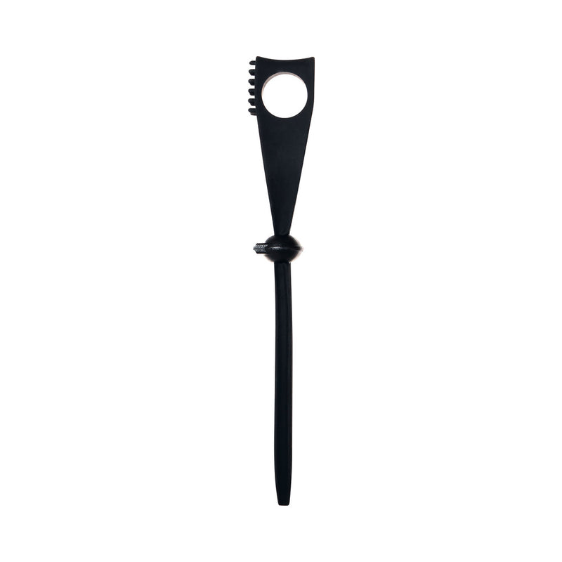 Zero Tolerance Black Tie Affair Rechargeable Silicone Cock Tie Cockring Black