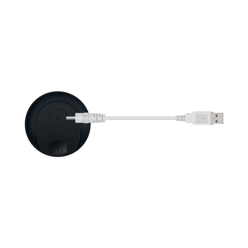 Zero Tolerance Black Tie Affair Rechargeable Silicone Cock Tie Cockring Black