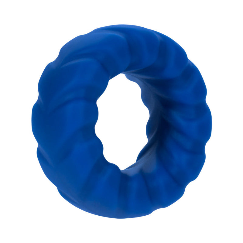 Forto F-25 Liquid Silicone Cockring 23mm Blue