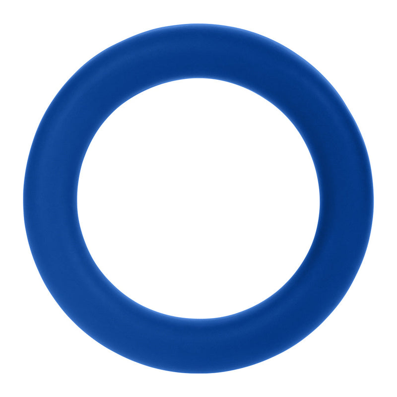 Forto F-61 3-Piece Silicone Cockring Set Blue