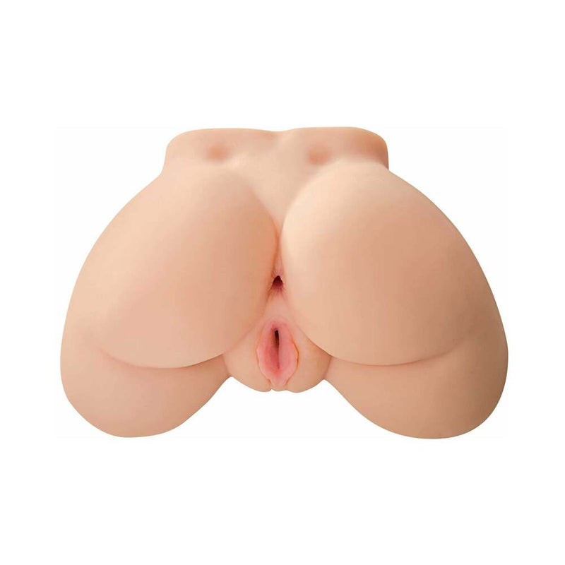 PDX Plus Perfect Ass Dual Entry Masturbator Beige