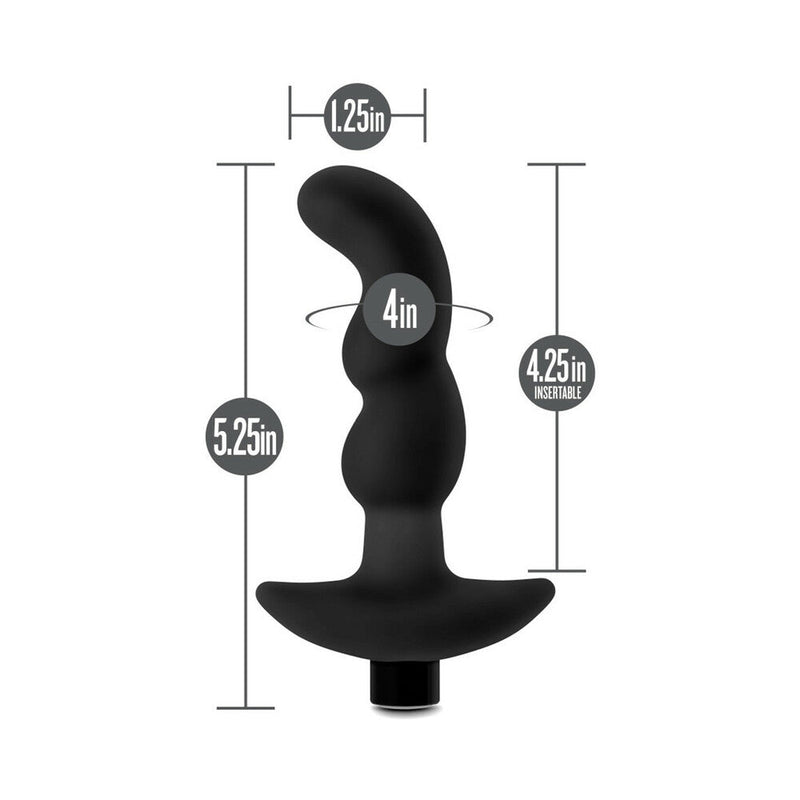 Anal Adventures Platinum Silicone Rechargeable Vibrating Prostate Massager 03