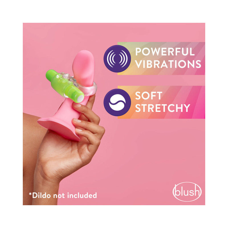 Play with Me Teaser Vibrating C-Ring Green