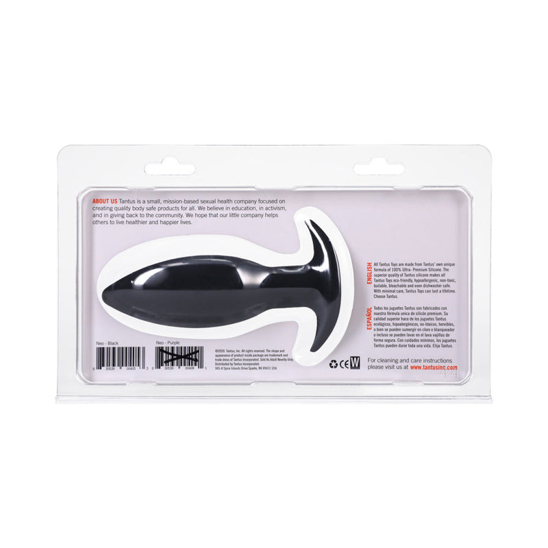 Tantus Neo Anal Plug Onyx (Clamshell)