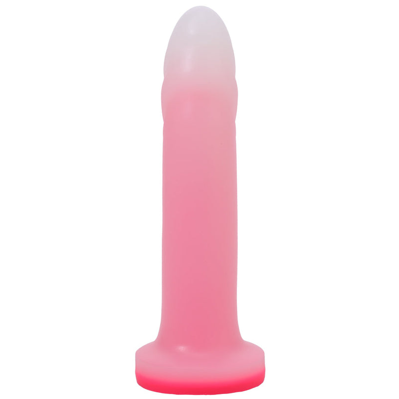 Tantus Flurry O2 Dual Density G-Spot Dildo Rose Quartz