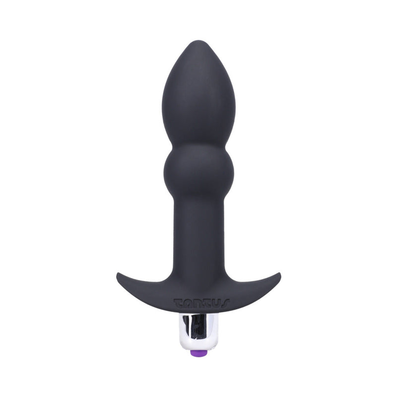 Tantus Perfect Plug Plus Vibrating Anal Plug Onyx