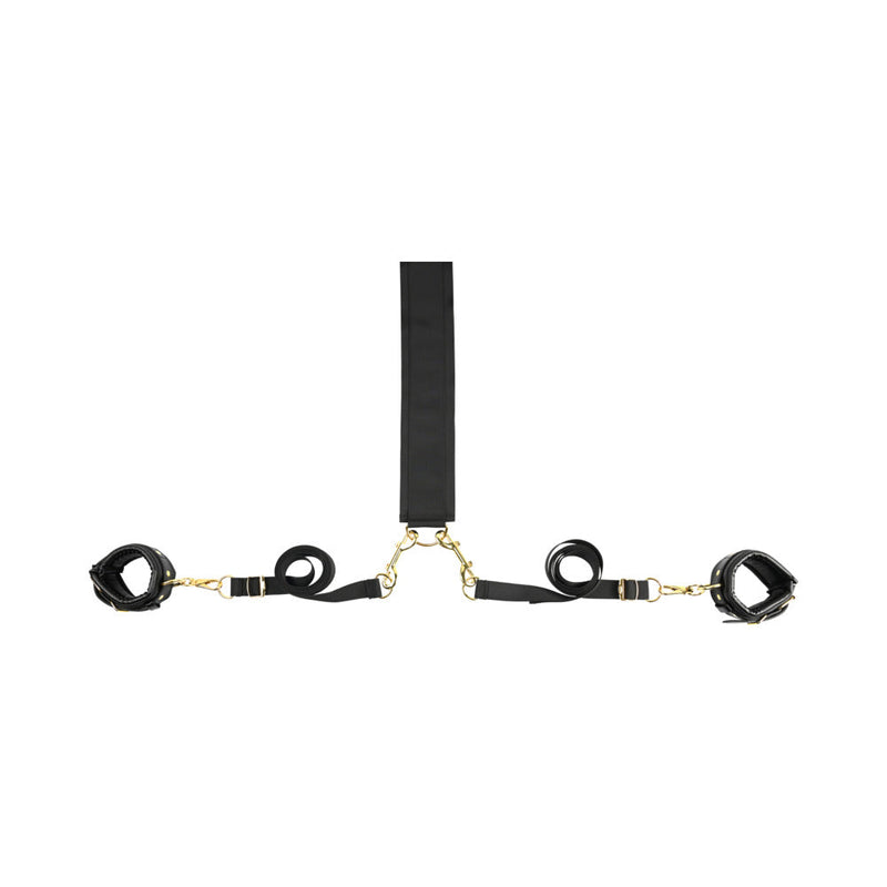Sportsheets Special Edition Under the Bed Restraint Set Black