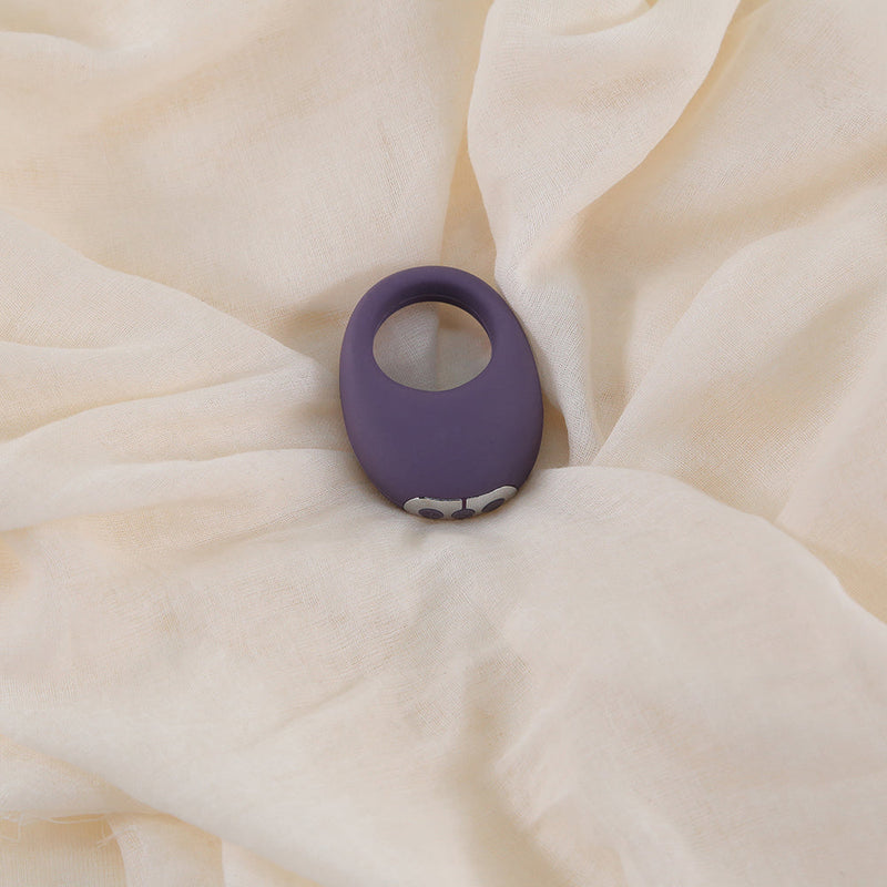 Je Joue Mio Rechargeable Vibrating Silicone Cock Ring Purple