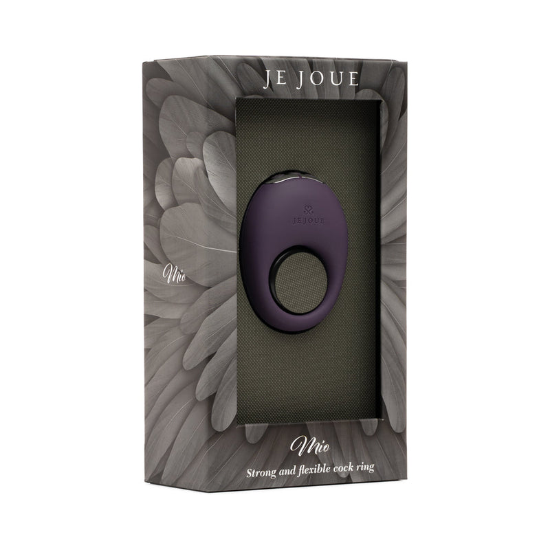 Je Joue Mio Rechargeable Vibrating Silicone Cock Ring Purple
