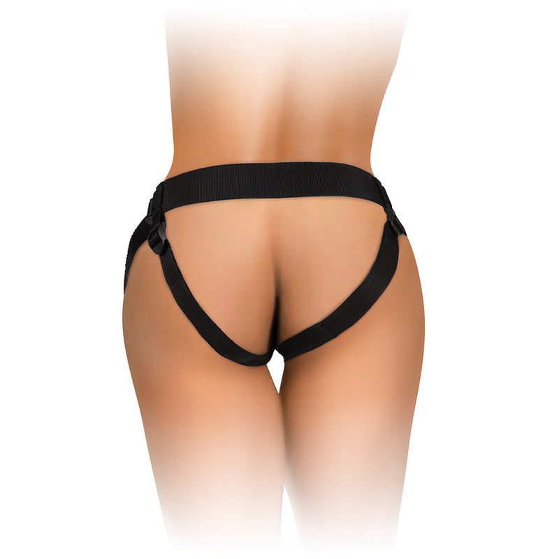 King Cock Elite Comfy Body Dock Strap-On Harness Black