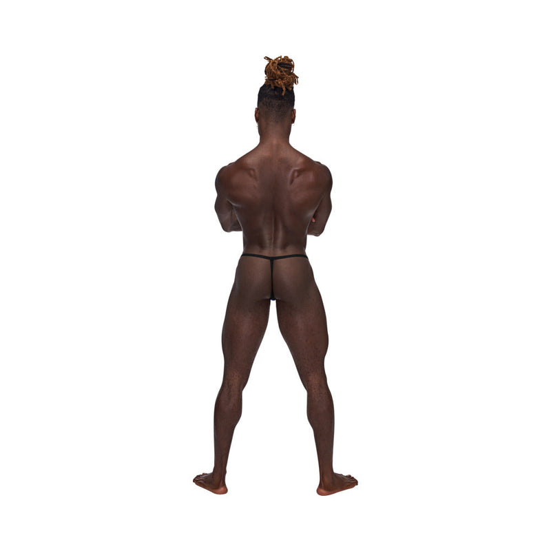 Male Power Sexagon Posing Strap Royal O/S