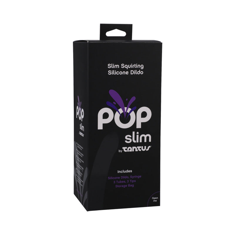 Tantus POP Slim Squirting Dildo Midnight