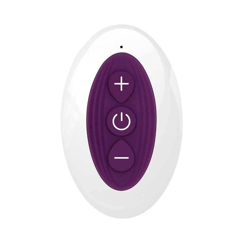 Gender X Velvet Hammer Rechargeable Remote-Controlled Thumping Thrusting Dual Stimulator Purple