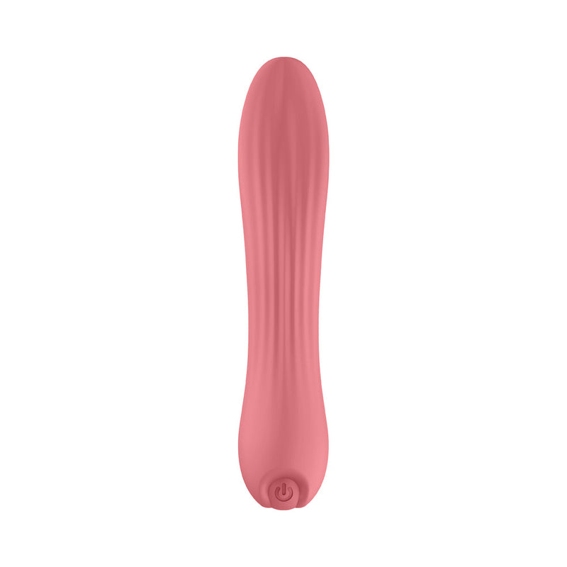 Luv Inc Tv23 Tongue Vibrator Rechargeable Silicone Coral