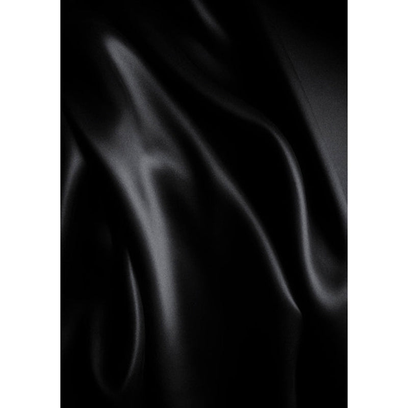 Ouch! Black & White Satin Bondage Tie Black