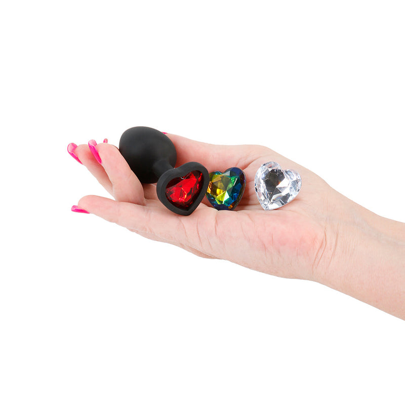 Glams Xchange Heart Anal Plug Small