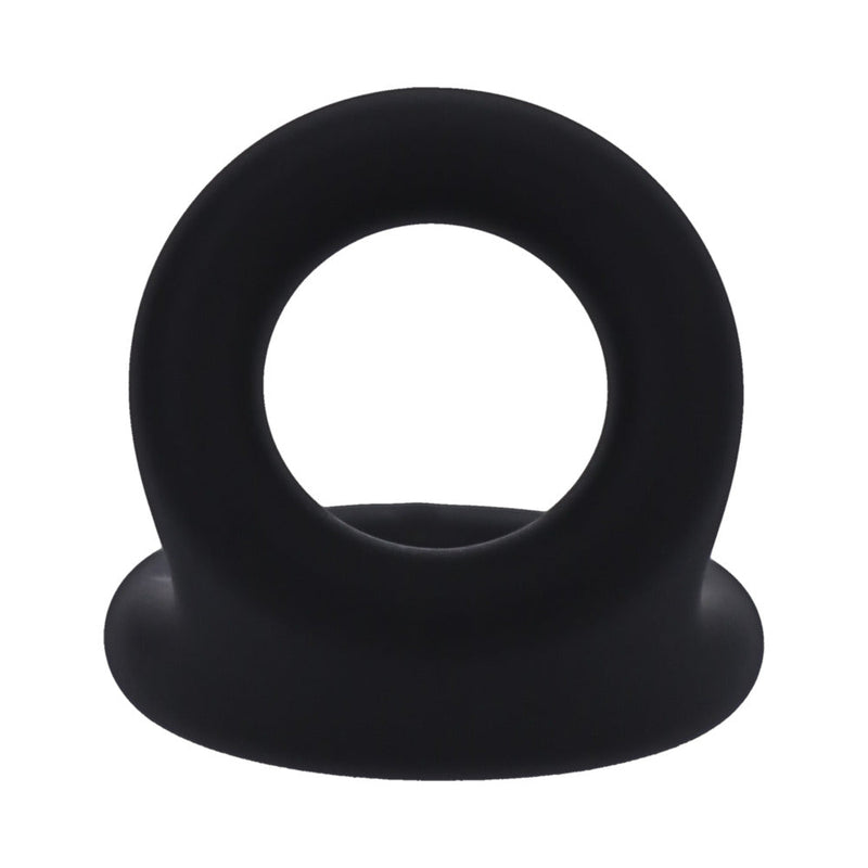 Tantus Uplift C-Ring Cock and Ball Sling Onyx