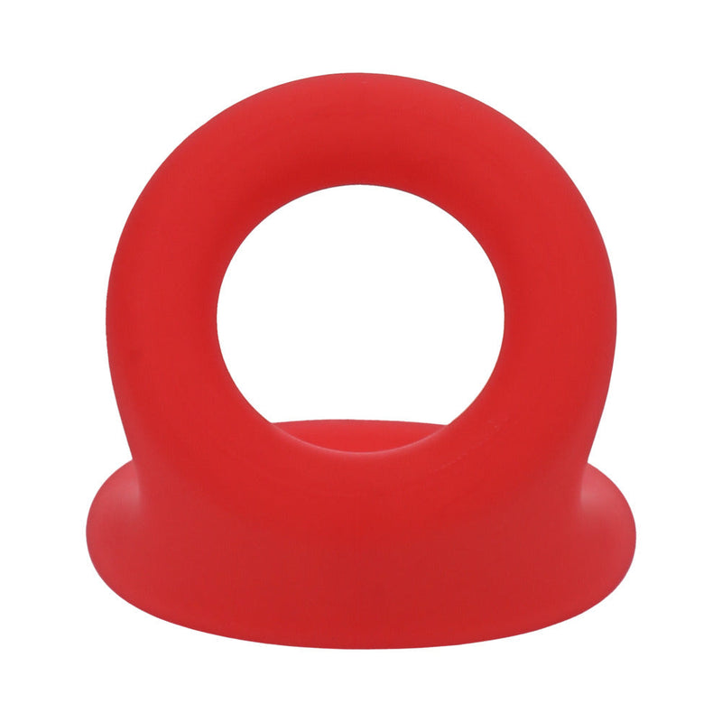 Tantus Uplift C-Ring Cock and Ball Sling Crimson