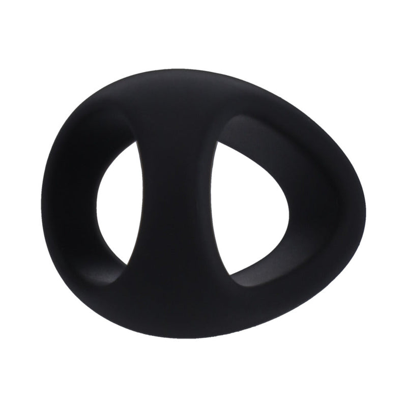 Tantus Stirrup C-Ring Cock and Ball Sling Onyx