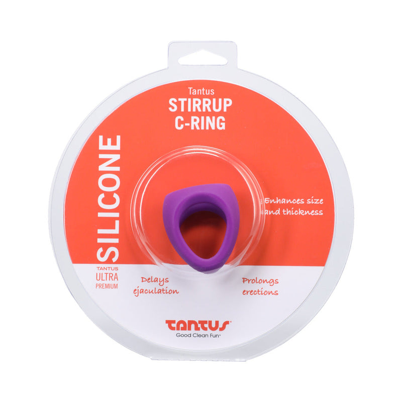 Tantus Stirrup C-Ring Cock and Ball Sling Lilac