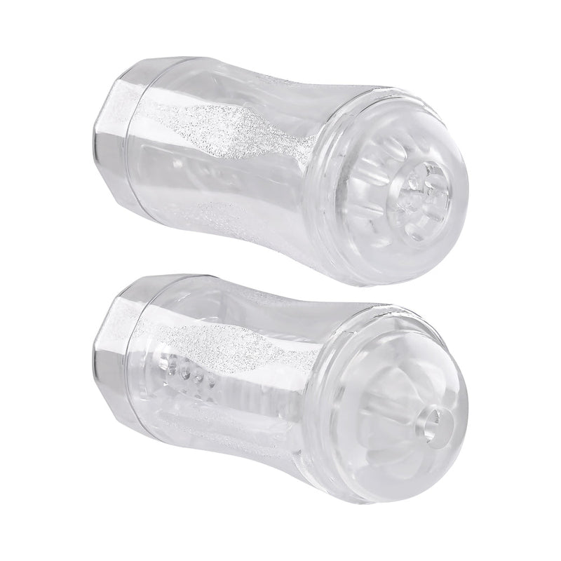 Gender X Double Fantasy Dual Entry Stroker Clear
