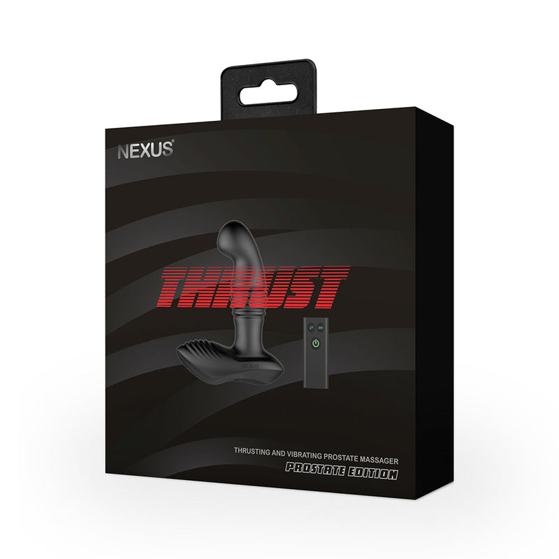 Nexus Thrust Prostate Edition Thrusting Vibrating Prostate and Perineum Massager Black