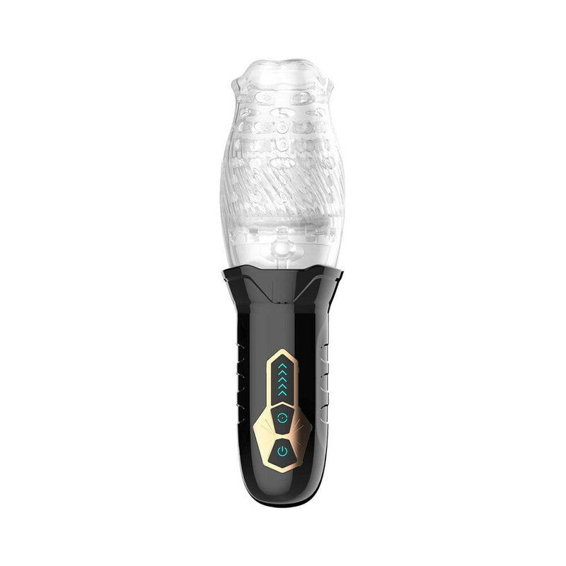 Adam & Eve Adam's Gawk Gawk Rotating & Vibrating Masturbator