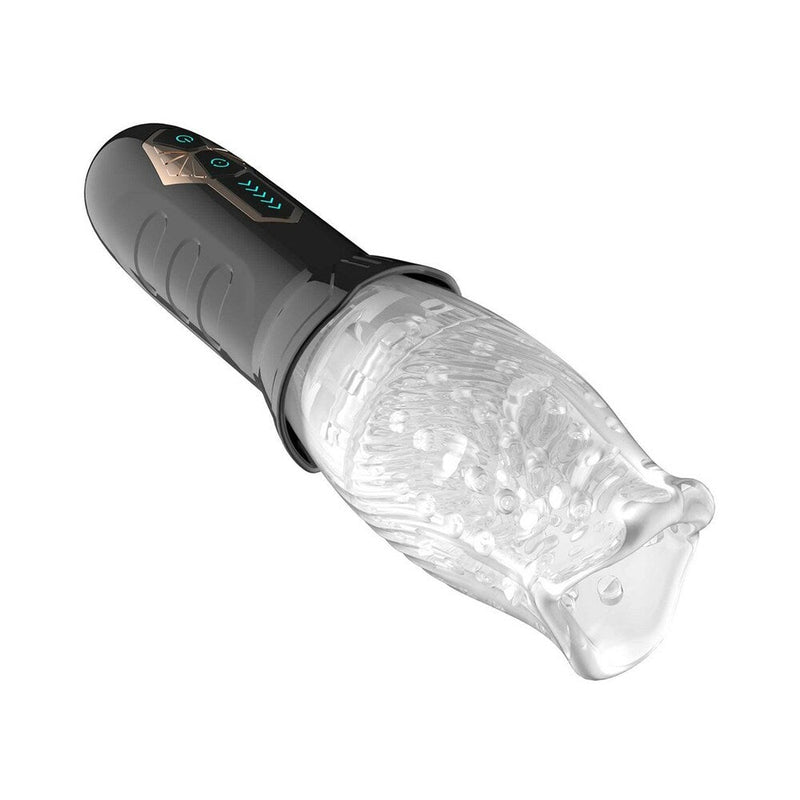 Adam & Eve Adam's Gawk Gawk Rotating & Vibrating Masturbator