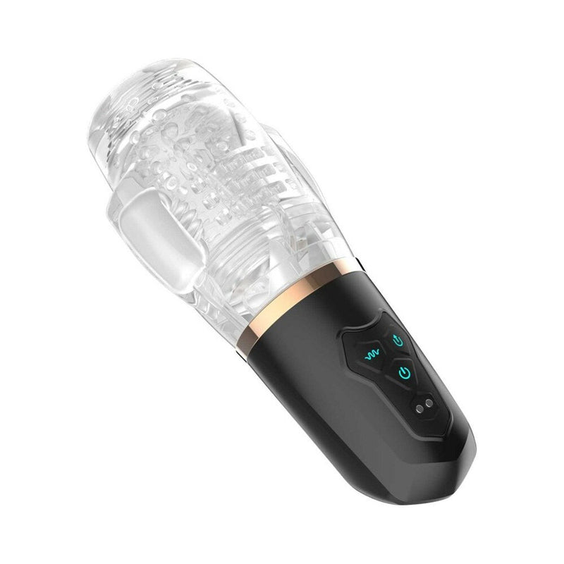 Adam & Eve Adam's Gawk Gawk 2.0 Sucking & Vibrating Sleeve