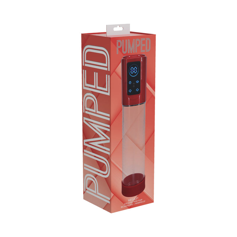 PUMPED MegaLift Automatic Waterproof Metallic Red