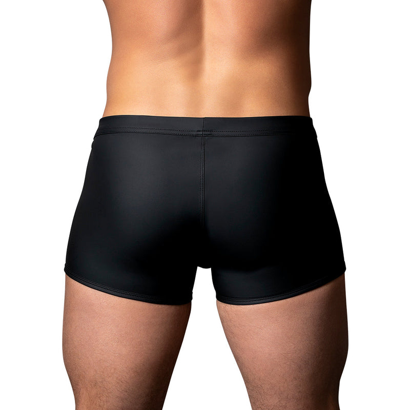 Male Power Oh Snap! Snap Off Short Black XL