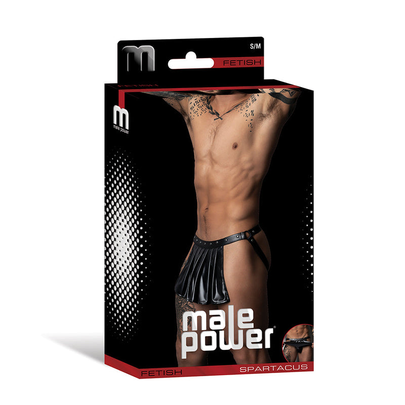 Male Power Fetish Spartacus Black L/XL