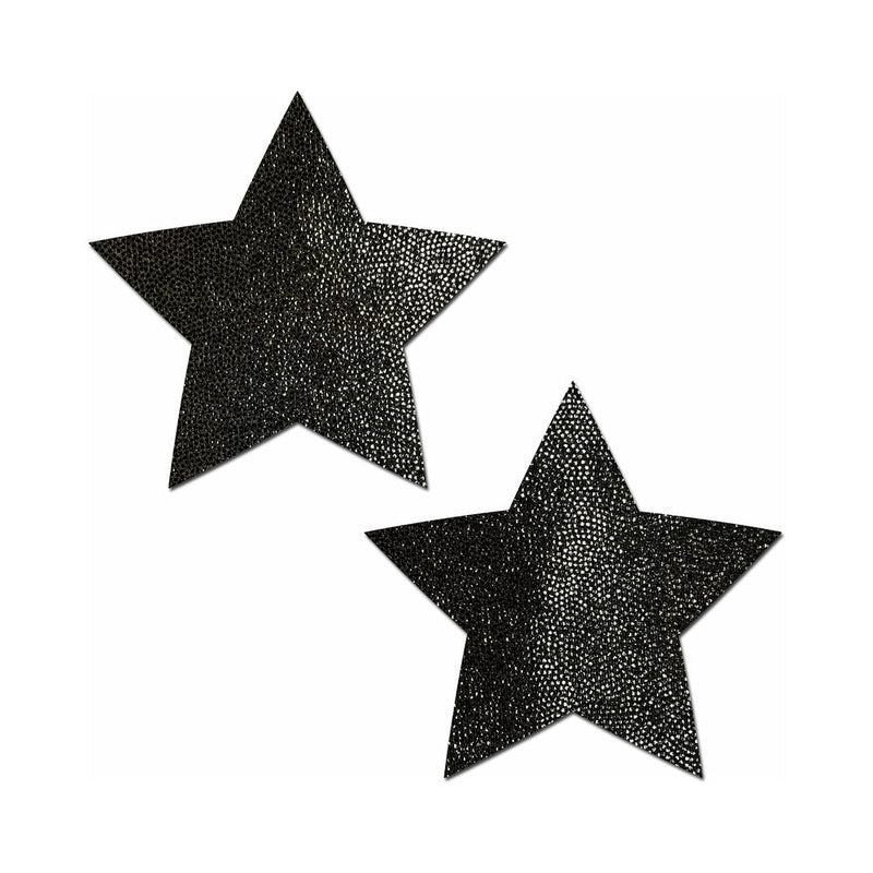 Pastease Everyday Reusable: Liquid Black Star Pasties