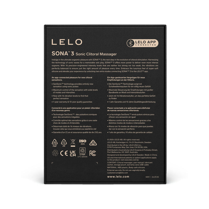 LELO SONA 3 Clitoral Stimulator Cream