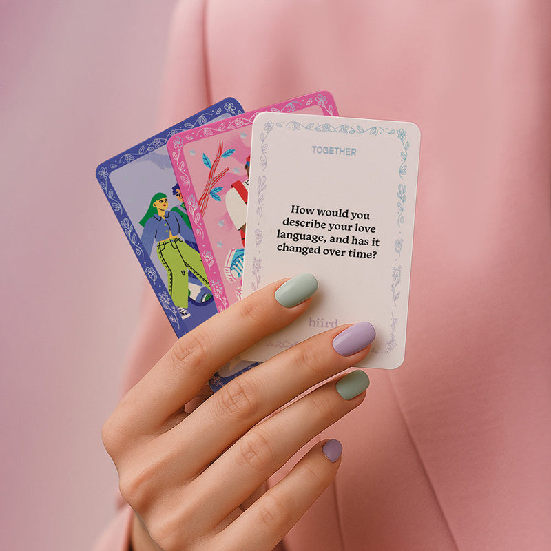 Biird x Jouissance Club Together Couples Card Game