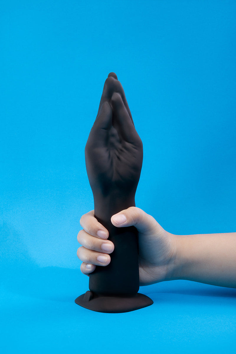 b-Vibe Vibrating Silicone Fisting Dildo